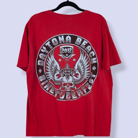 Other - Daytona Beach Biketoberfest 2012 Red Tee